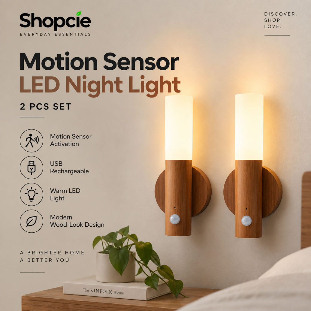 Rechargeable Motion Sensor LED Wall Light