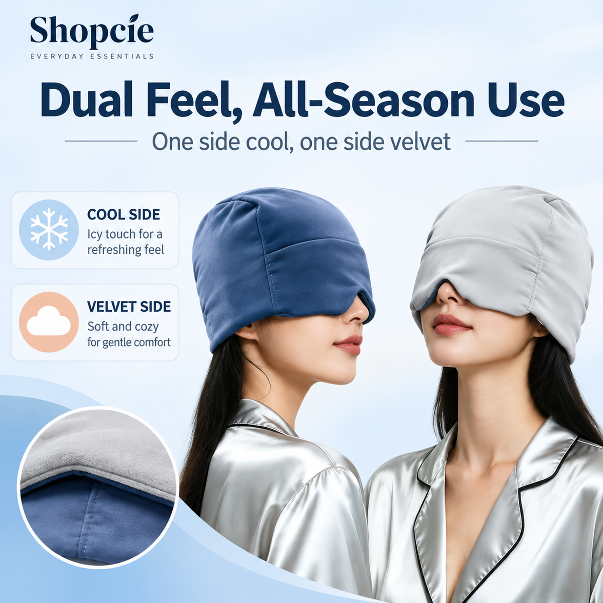 Premium Relaxation Sleep Mask – Soft Comfort Eye Mask for Rest & Travel