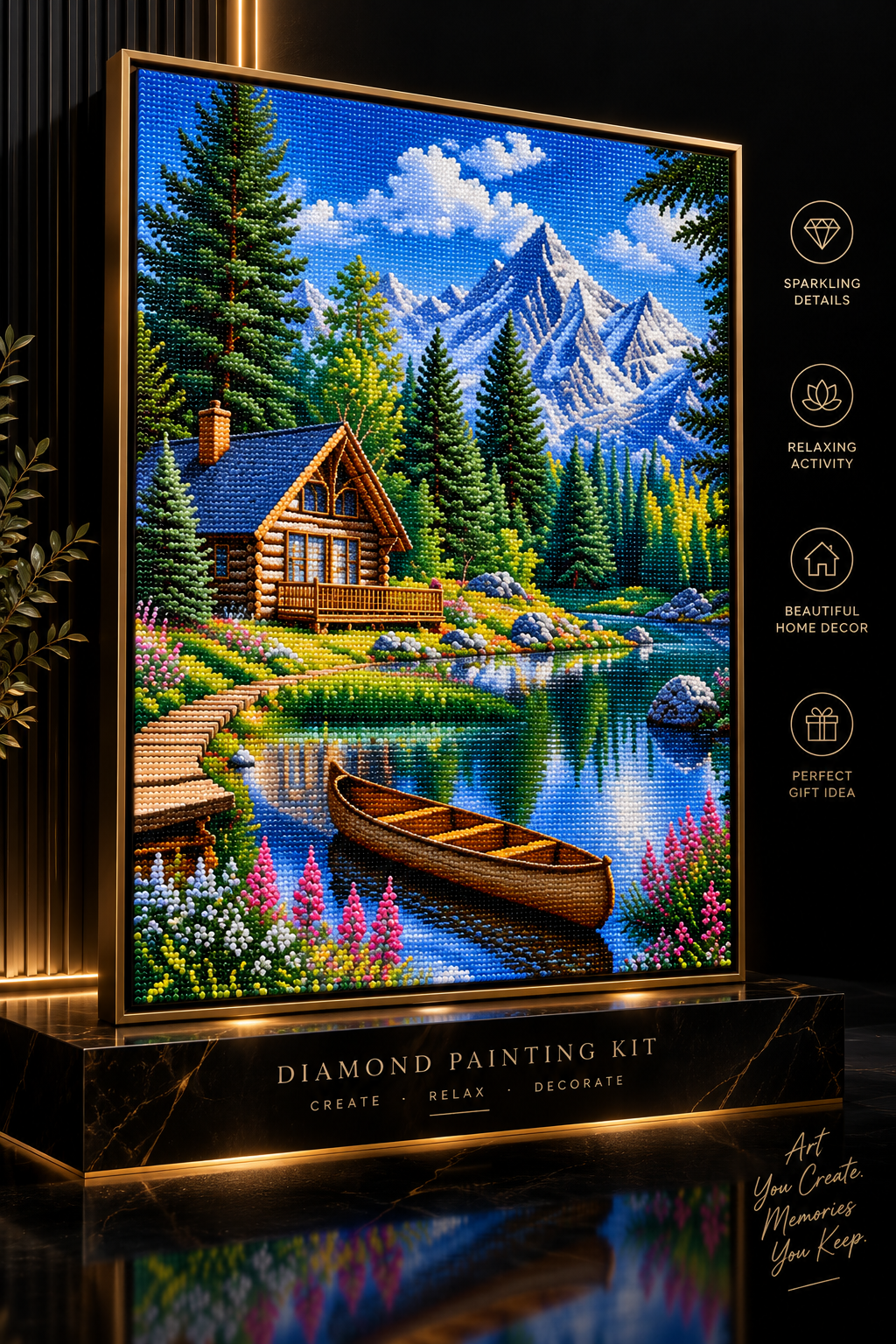 Mountain Landscape Diamond Painting Kit
