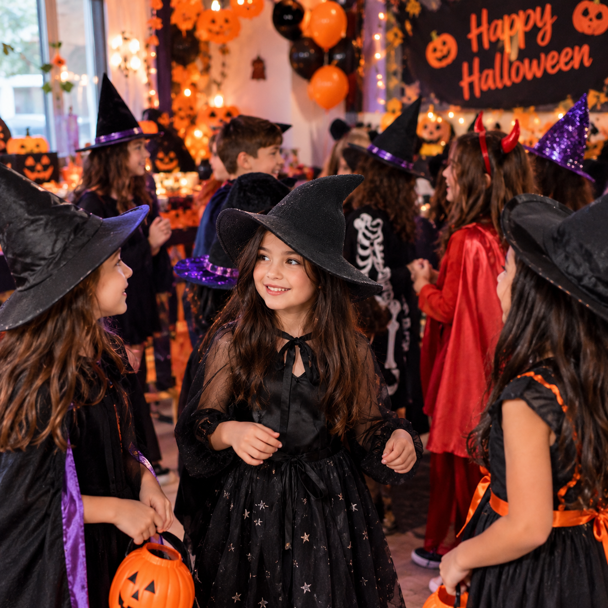 Black Knit Witch Hat – Halloween Costume & Cosplay Accessory