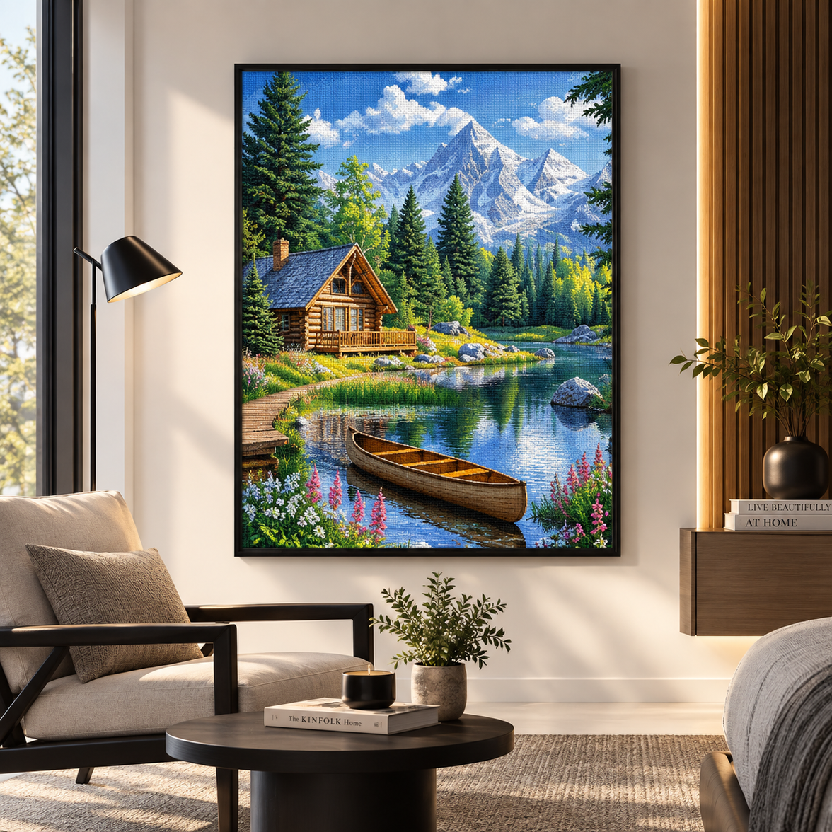 Mountain Landscape Diamond Painting Kit